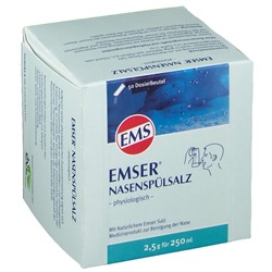 Emser (Емсер) Nasenspulsalz 50 шт Порошок для приготовления раствора для промывания носа