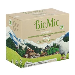 Стиральный порошок BioMio BIO-WHITE, универсальный, 1.5 кг