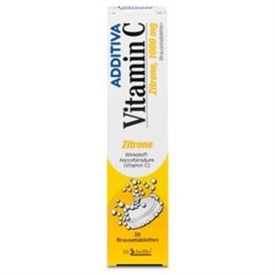 Additiva Vitamin C 1 г Brausetabletten (20 шт.) Аддитива Шипучие таблетки 20 шт.