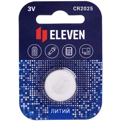 Батарейка 2025 "Eleven", BL1