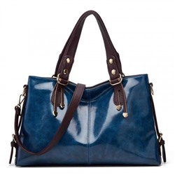 Женская кожаная сумка 8876-1 BLUE