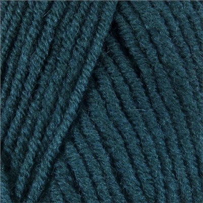 Пряжа для вязания Ализе LanaGold (49%шерсть, 51%акрил) 100гр цвет 426 петроль