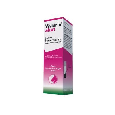 Vividrin akut Azelastin Nasenspray gegen Heuschnupfen (5 ml)