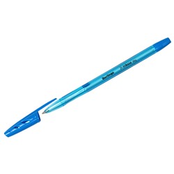 Ручка шар. Berlingo "Tribase Sky" (CBp_70952) светло-синяя, 0.7мм., корпус голубой
