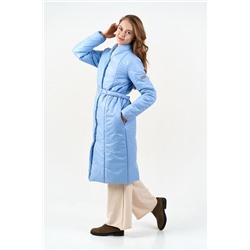 Пальто-одеяло голубой
