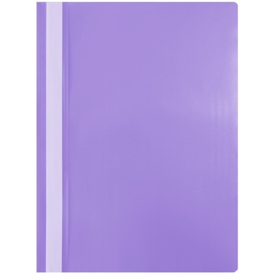 Скоросшиватель пластиковый А4 OfficeSpace, 120мкм, фиолетовый (254242) с прозр. верхом