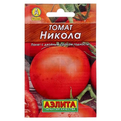 Семена Томат "Никола", "Лидер" раннеспелый, 20шт.