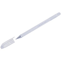 Ручка гелевая Crown белая 0.5мм (HJR-500P)
