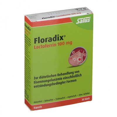 Salus (Салус) Floradix Lactoferrin 100 mg 30 шт