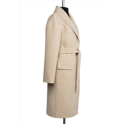 01-09024 Пальто женское демисезонное (пояс)