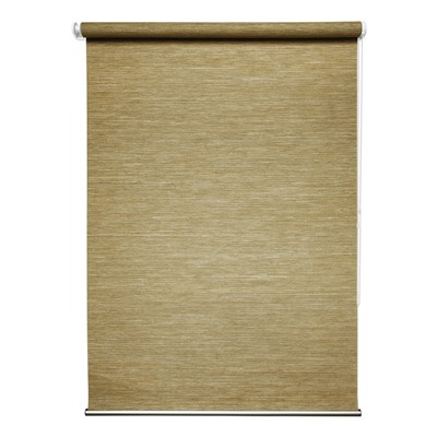 Рулонная штора «Концепт», 43х175 см, цвет песочный