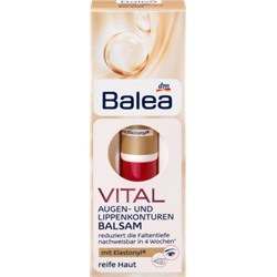 Balea (Балеа) Augen- und Lippenkonturen-Balsam VITAL Бальзам для глаз и для контура губ , 15 мл