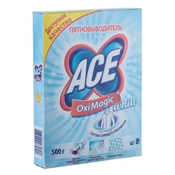 Пятновыводитель Ace Oxi Magic White, 500 г