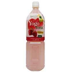 Напиток с соком алоэ со вкусом клубники YogoVera, Корея, 1,5 л