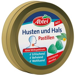Abtei (Абтай) Husten und Hals Pastillen 50 г