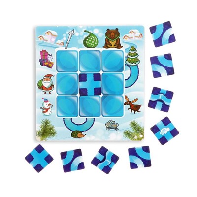Магнитная игра «Встречаем Новый год», 48 карт, 9 магнитных деталей