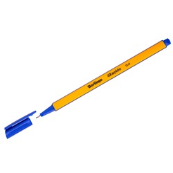 Ручка капиллярная Berlingo "Rapido" синяя 0.4мм (CK_40101) трехгранный корпус