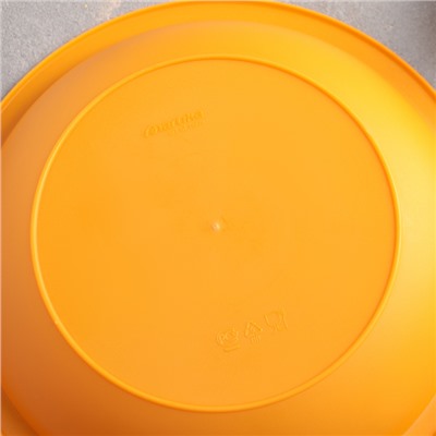 Тарелка для первых блюд, d=22 см, цвет МИКС