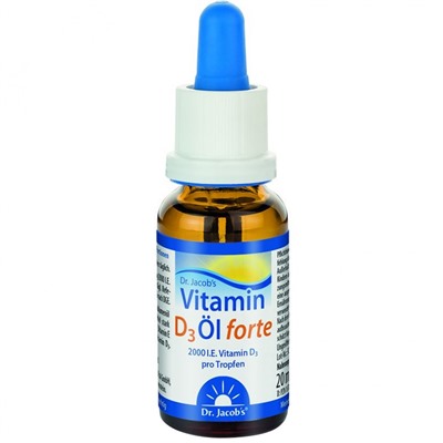 Dr.Jacob_s (Др.якоб_с) Vitamin D3 Ol forte 20 мл