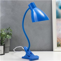 Настольная лампа 16700/1BL Е27 15Вт синий