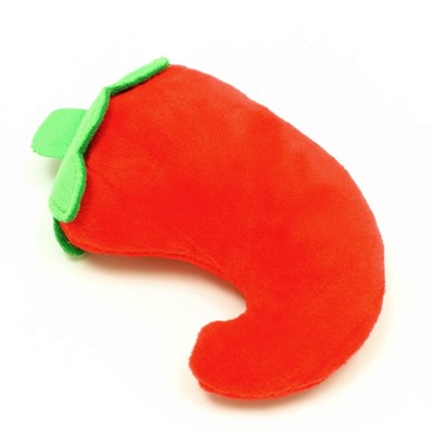 Игрушка для собак «Перец чили» с пищалкой, 20 см, красная