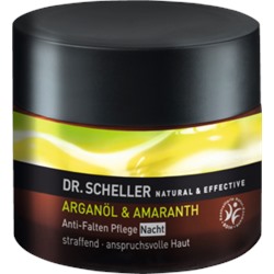 Dr. Scheller Nachtcreme Anti-Falten Arganöl & Amaranth Ночной крем против морщин с аргановым маслом и амарантом, 50 мл