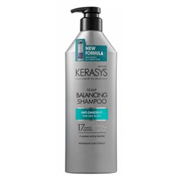 KeraSys Шампунь для жирной и проблемной кожи головы / Scalp Balancing Shampoo, 400 мл