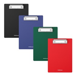 Доска-планшет с зажимом А5 ErichKrause "Matt Classic", пластик (55126) цвет в ассорт.