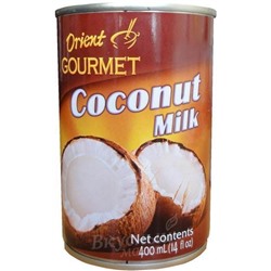 Кокосовое молоко 60% Ориент Гурмэ, 400 мл.