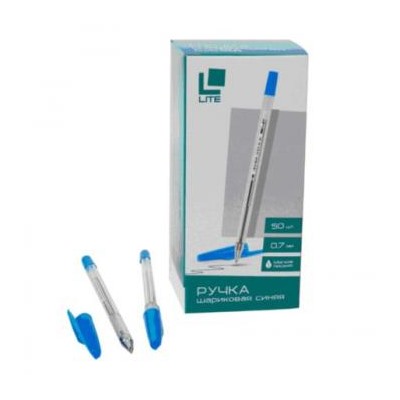 Ручка шариковая 927 синяя 0.7мм BPRL01-B LITE {Китай}