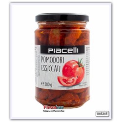 Томаты сушеные на солнце в подсолнечном масле Piacelli Antipasti pomodori essiccati - dried tomatoes 280 гр