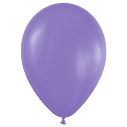 Шарик воздушный MESHU 12", 30см, пастель, фиолетовый (MS_55810)