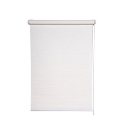 Рулонная штора «Натур», размер 45 х 160 см, цвет молочно-белый