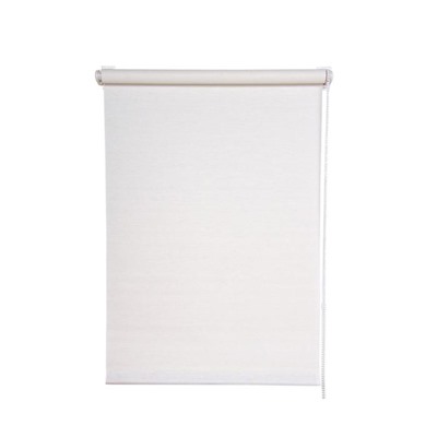 Рулонная штора «Натур», размер 45 х 160 см, цвет молочно-белый