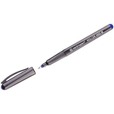 Ручка роллер Centropen "4665" (3 4665 0106) синяя, 0.7мм, трехгран., одноразовая