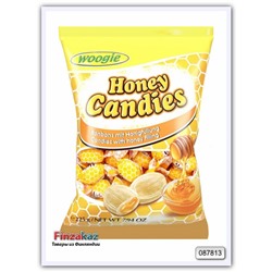 Карамель леденцовая с медовой начинкой Woogie Honey Candies - candies with honey filling 225 гр