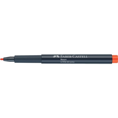 Маркер для декорирования Faber-Castell Neon, цвет 115 оранжевый, пулевидный, 1,5 мм