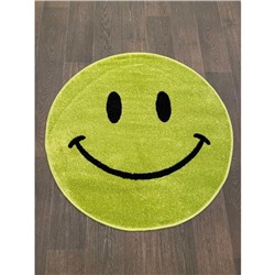 Ковёр круглый Smile nc19, 100x100 см, цвет green