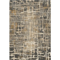 Ковёр прямоугольный Matrix D587, размер 80 х 150 см, цвет beige-gray