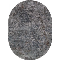 Ковёр овальный Serenity d771, размер 80x140 см, цвет gray
