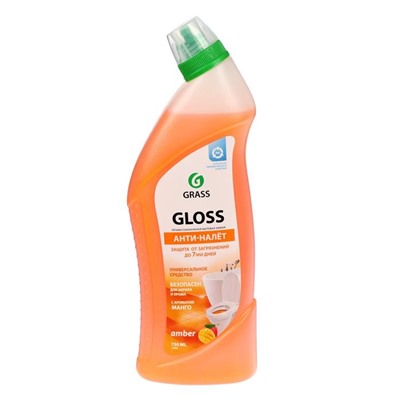 Чистящее средство Grass Gloss Amber, гель, для ванной комнаты, 750 мл