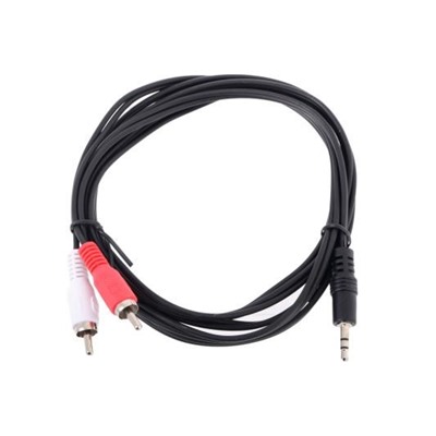 AUX кабель TELECOM Jack 3.5 (M) - 2*RCA (M), 2м (TAV7183-2M)