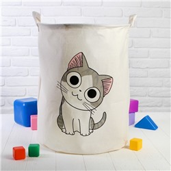 Корзина для игрушек «Котик»