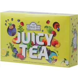 AHMAD. Juicy tea  ассорти карт.пачка, 60 пак.