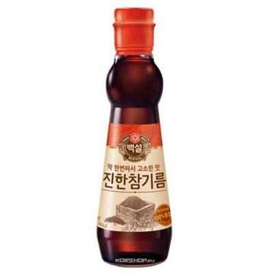 Кунжутное масло CJ Beksul, Корея, 110 мл