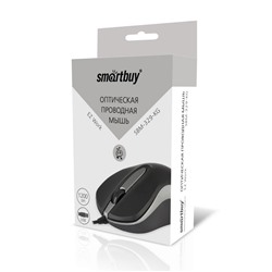 Мышь Smartbuy 329-KG "ONE" черно-серая, USB