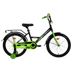 Велосипед 20" Graffiti Classic, цвет черный/зеленый