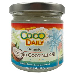 Органическое кокосовое масло Coco Daily, Филиппины, 195 мл