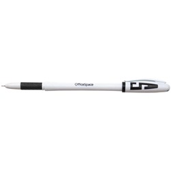 Ручка гелевая OfficeSpace 1мм черная (GP777BK_3188)
