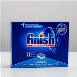 Таблетки для посудомоечных машин Finish Classic, 28 шт